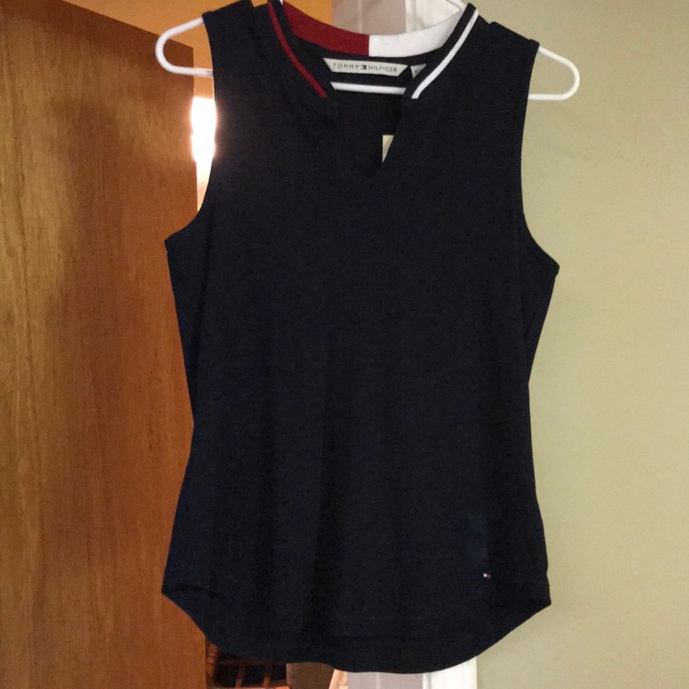 Tommy Hilfiger Navy Sleeveless Tank